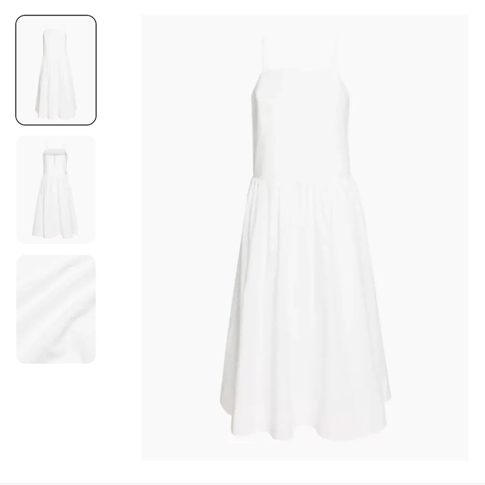 Aritzia Cotton Poplin Maxi Dress